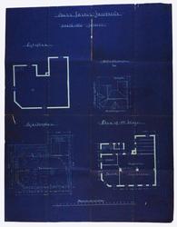 Herr farver Jacobsen's paatänkte farveri. [Arbeidstegning]