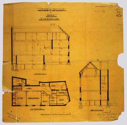 Logebygning for IOGT Aalesund [Arbeidstegning]