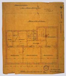 Vaaningshus for Herr Ulfsæth  [Plantegning]