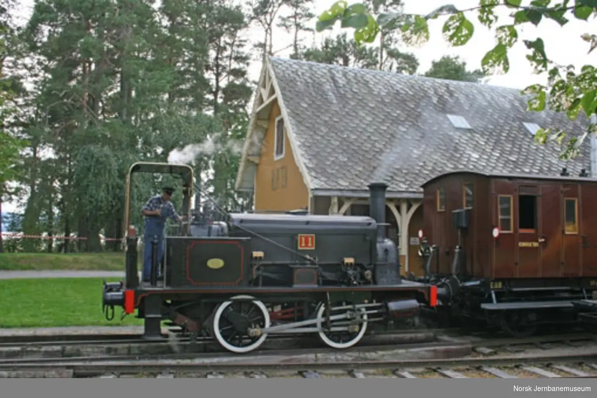 Damplokomotiv NSB type 7a nr. 11 - skiftelokomotiv