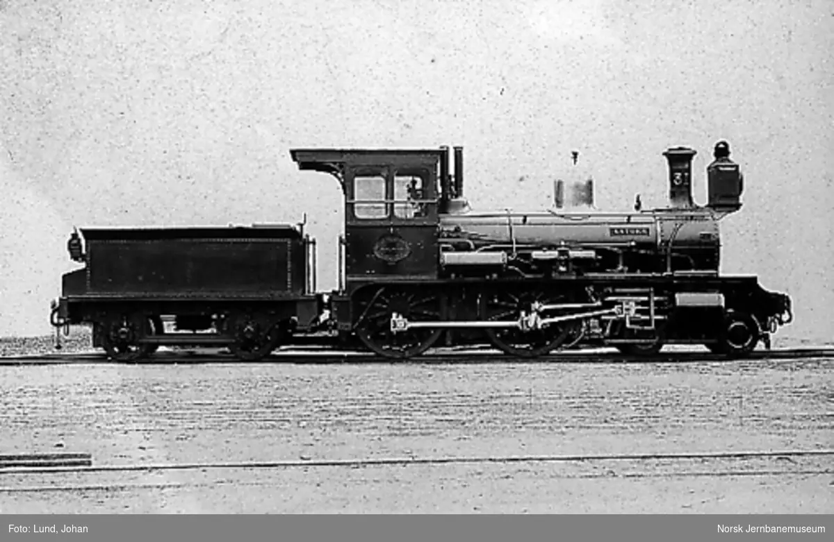Damplokomotiv type XII nr. 31 "Saturn"