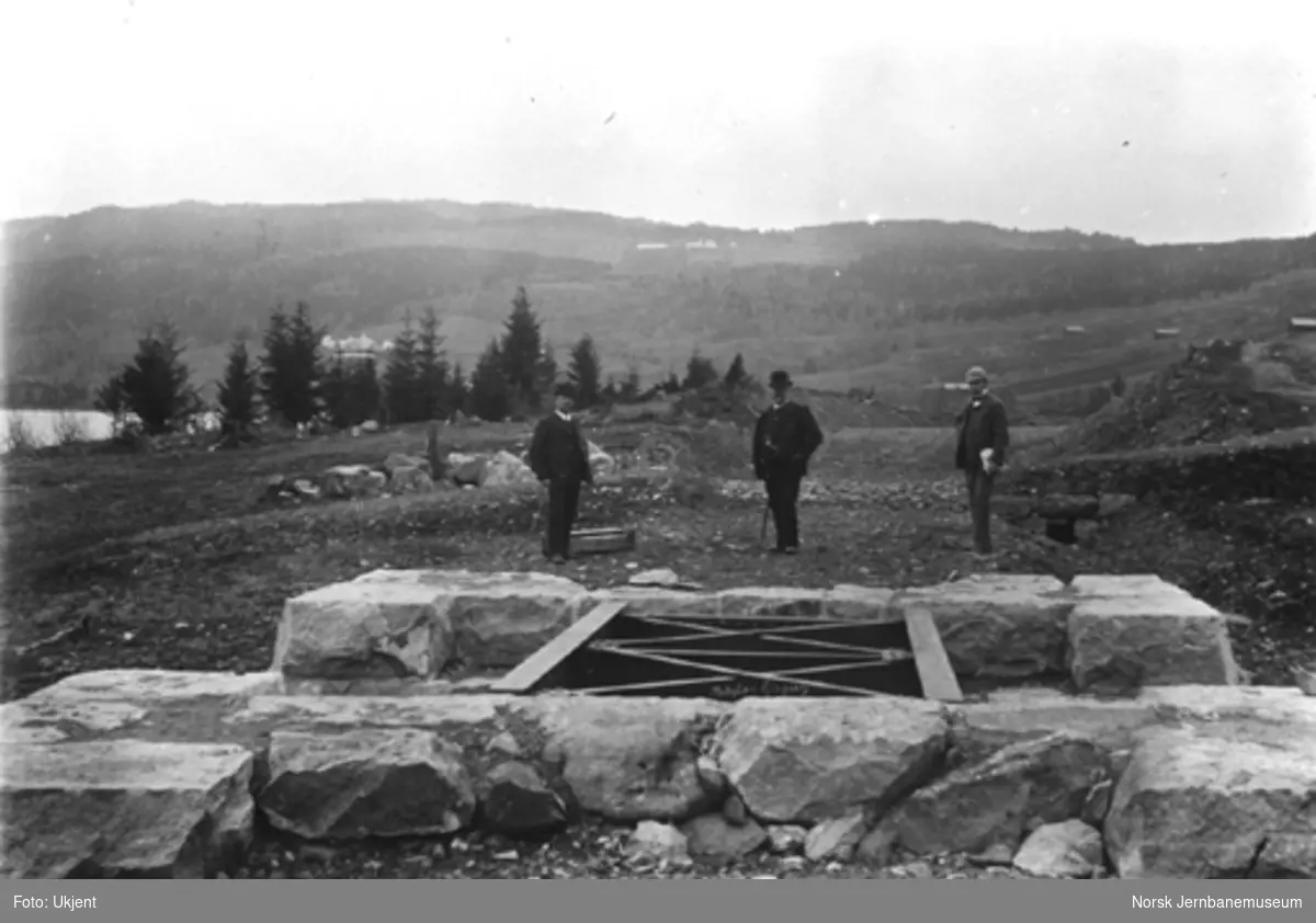 Hamar-Selbanens anlegg; vegundergang mellom Ring og Brøttum