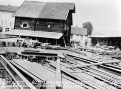 Bru over Drammenselva : Bruanleggets lager for maskiner og m