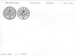 Stempelkatalog Gurskedal, Ålesund, Sande, Møre og Romsdal