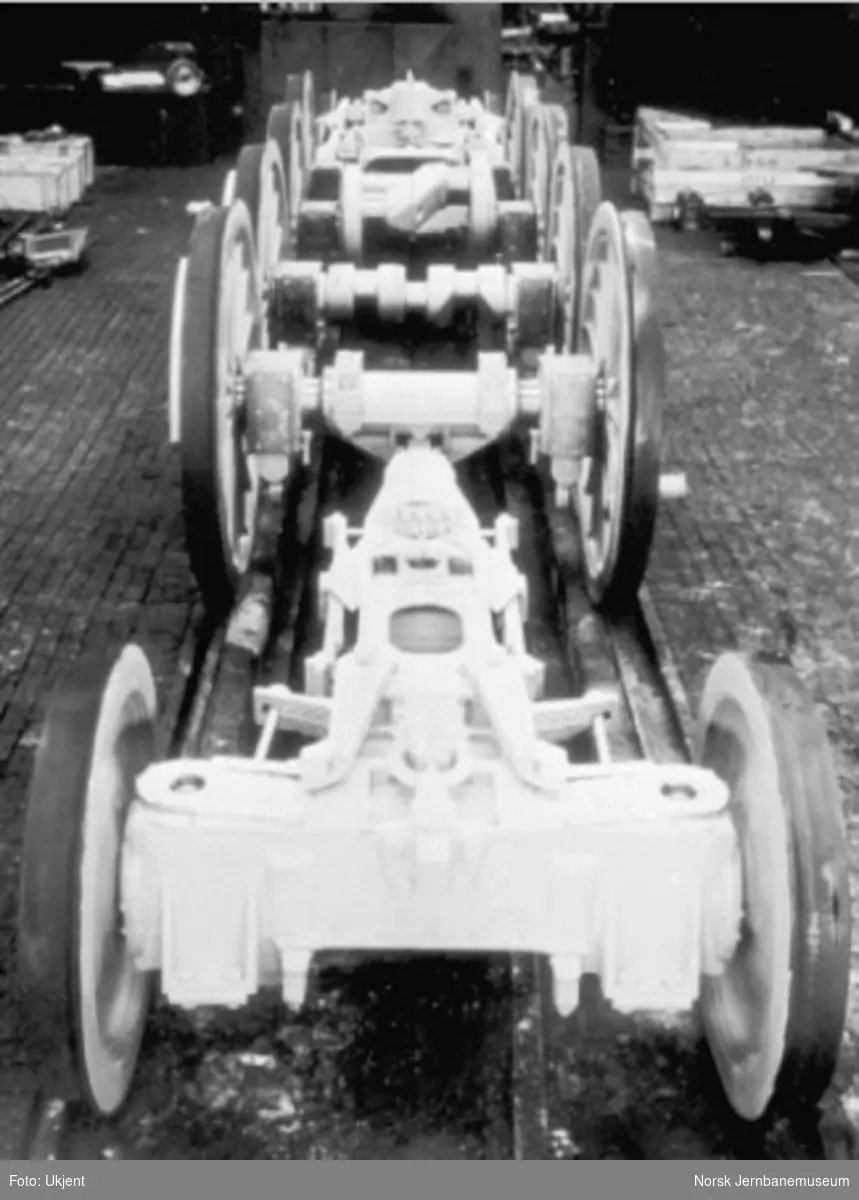 Byggingen av damplokomotiv type 49c, Krauss-Helmholzboggiene og drivhjulene
