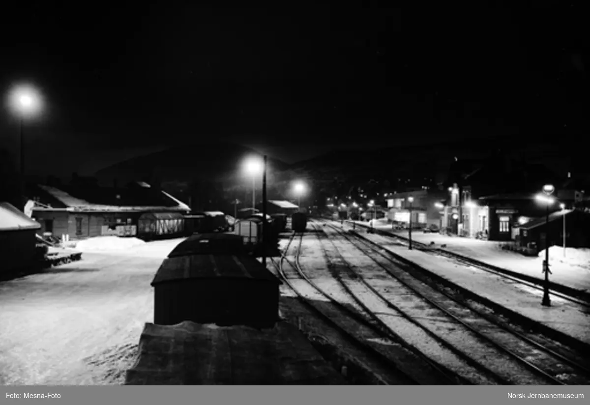 Lillehammer stasjon : ny tomtebelysning