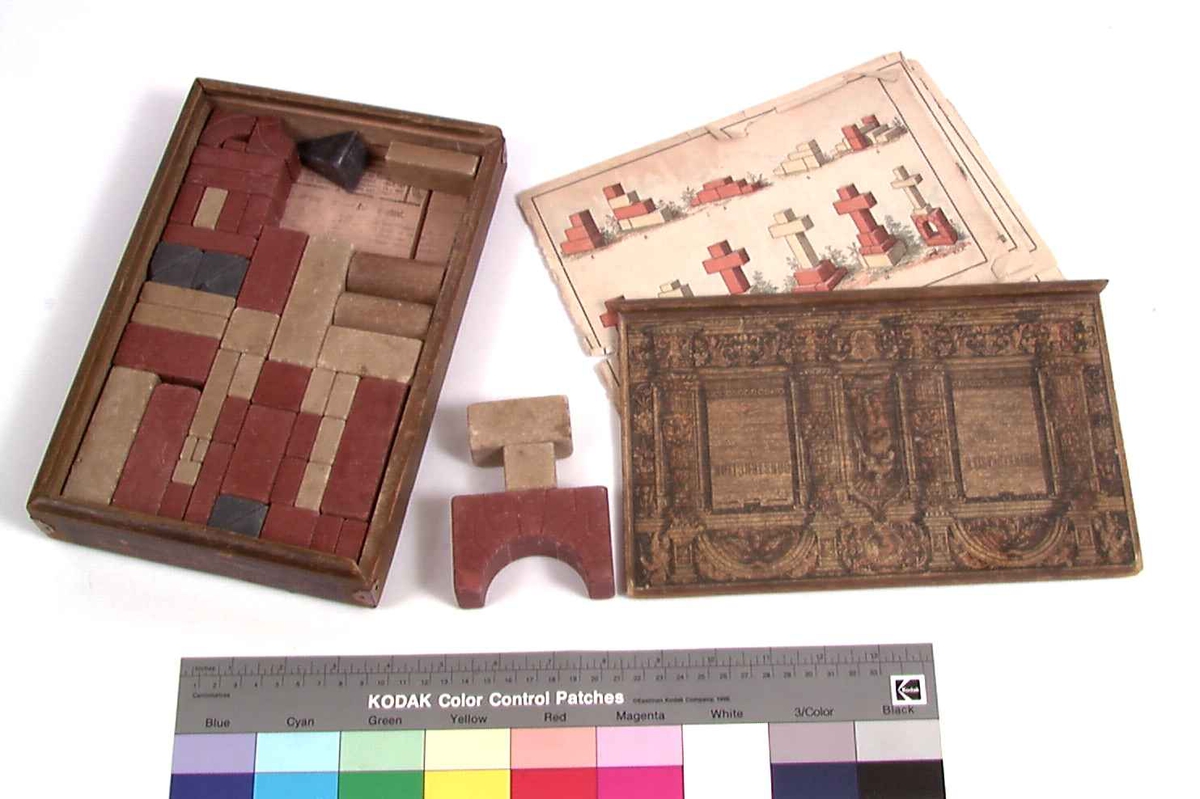 Byggekloss,  i orig. eskem. skyvelokk