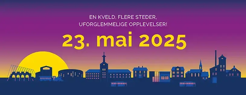 Logo for museumsnatt 23. mai 2025